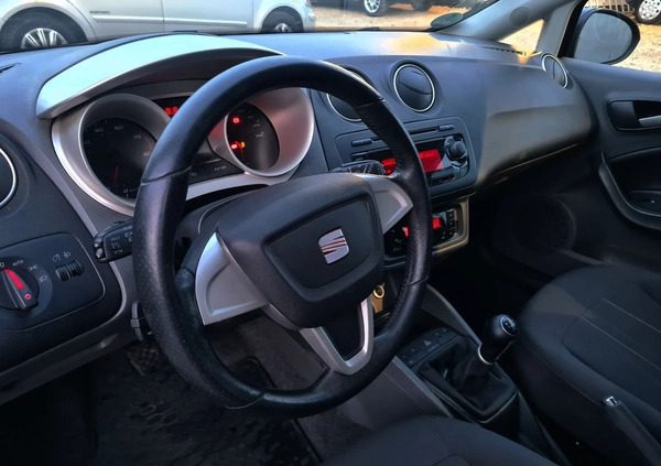 Seat Ibiza cena 18499 przebieg: 146429, rok produkcji 2011 z Pułtusk małe 596